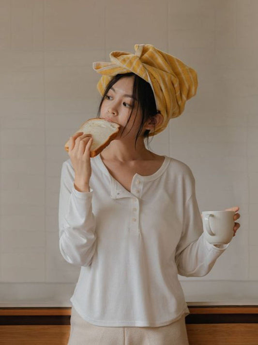 タオル(Butter deep line)