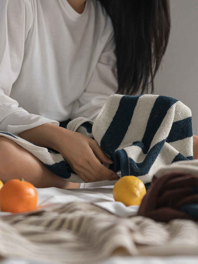 タオル(Midnight blue line)