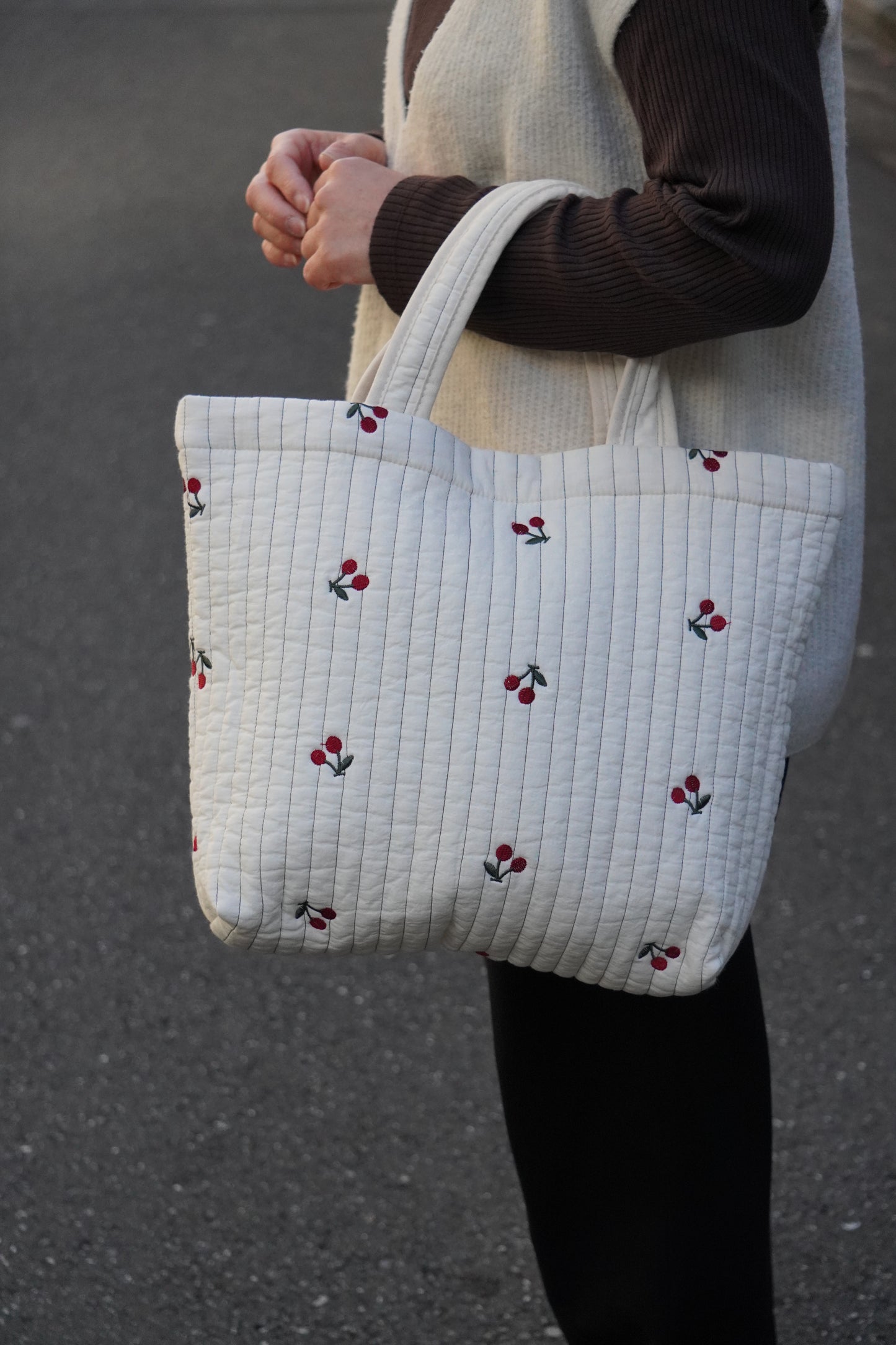 ヌビバッグ(BeigeCherry)