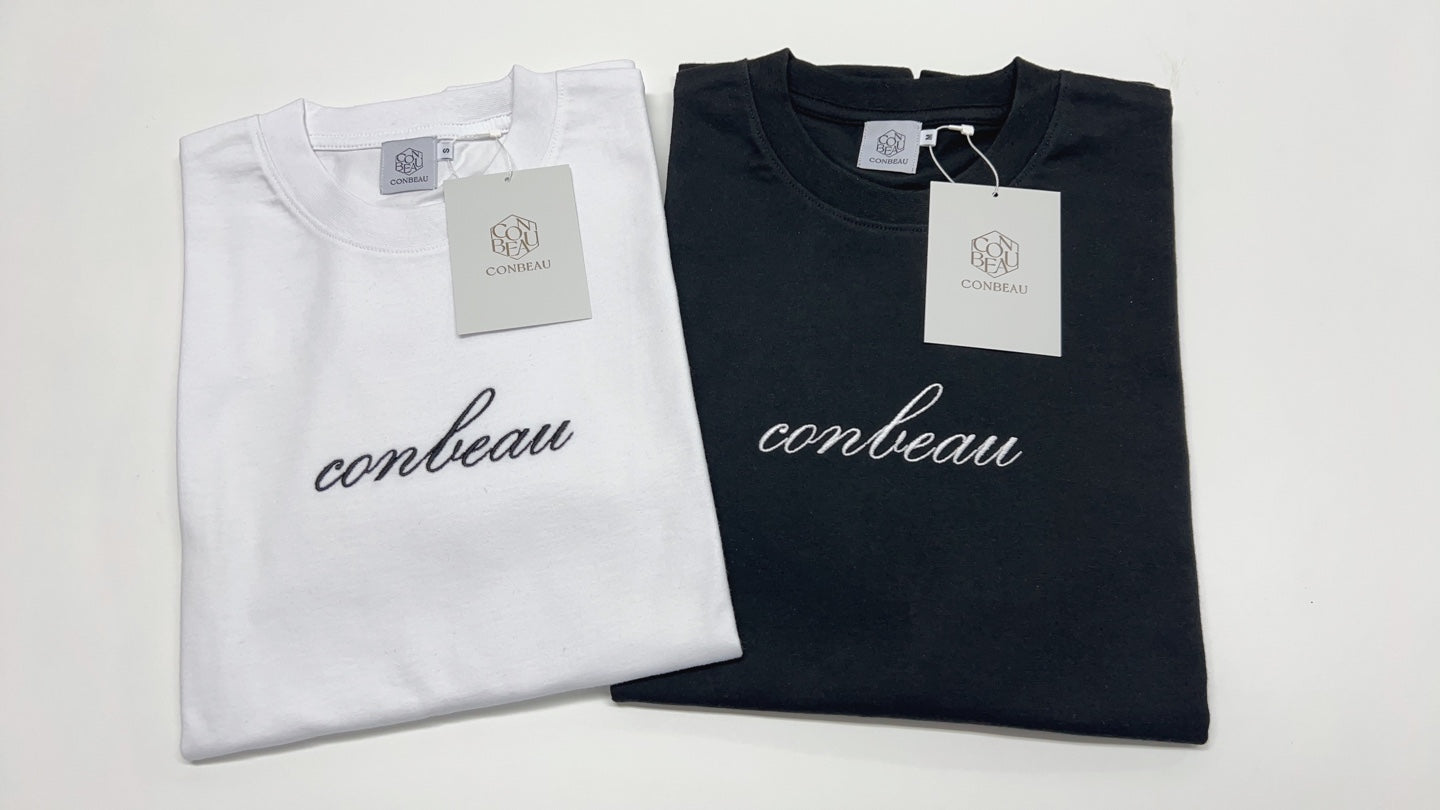 CONBEAU ロゴTシャツ(刺繍)