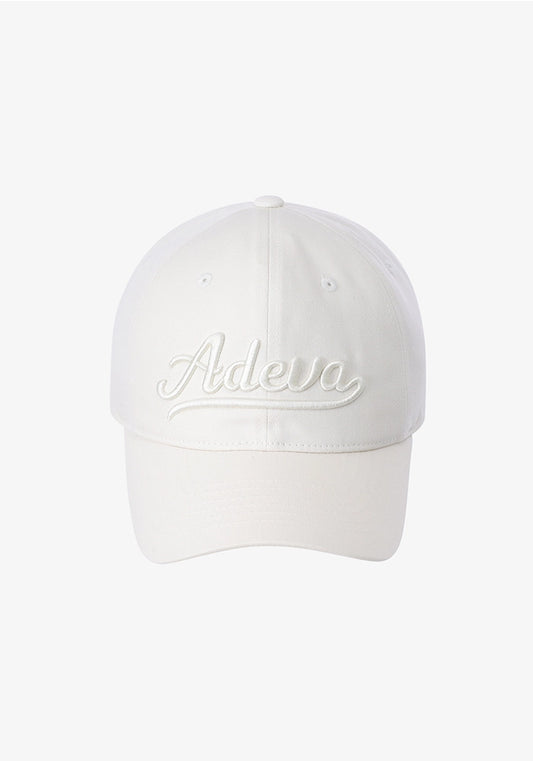 ADEVA ロゴボールキャップ (White)