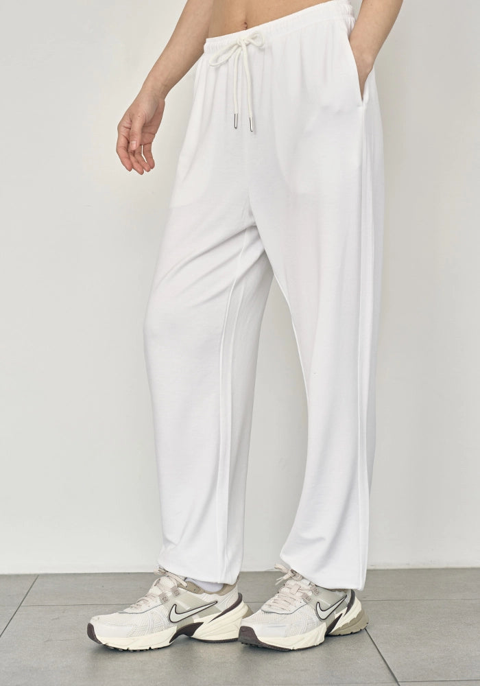 ADEVA クラウド ジョガーパンツ (White)