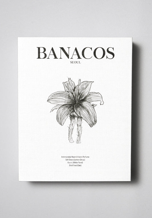 BANACOS ルームスプレー ブックケース セット(Soft Grass, 6 a.m., Shell Fired )